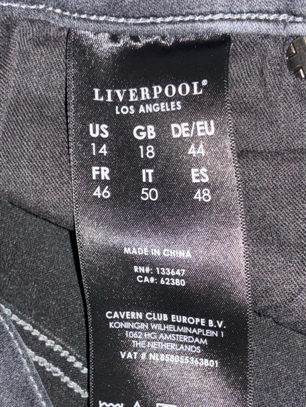 Riders by Lee Slim Cuffed Jeans & Liverpool Charcoal Gray Jeans Bundle - Picture 5 of 13